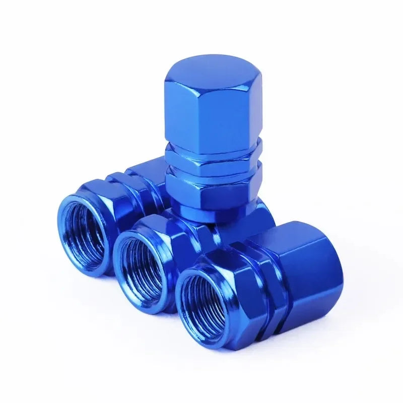 Tire Valve Stem Caps Decorative Tires Accessories Aluminum Alloy Nipple Wheel