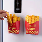 French Fry Shaped Sealing Clip - For Snack Food Clips, Plastic Bag Seasoning Strips