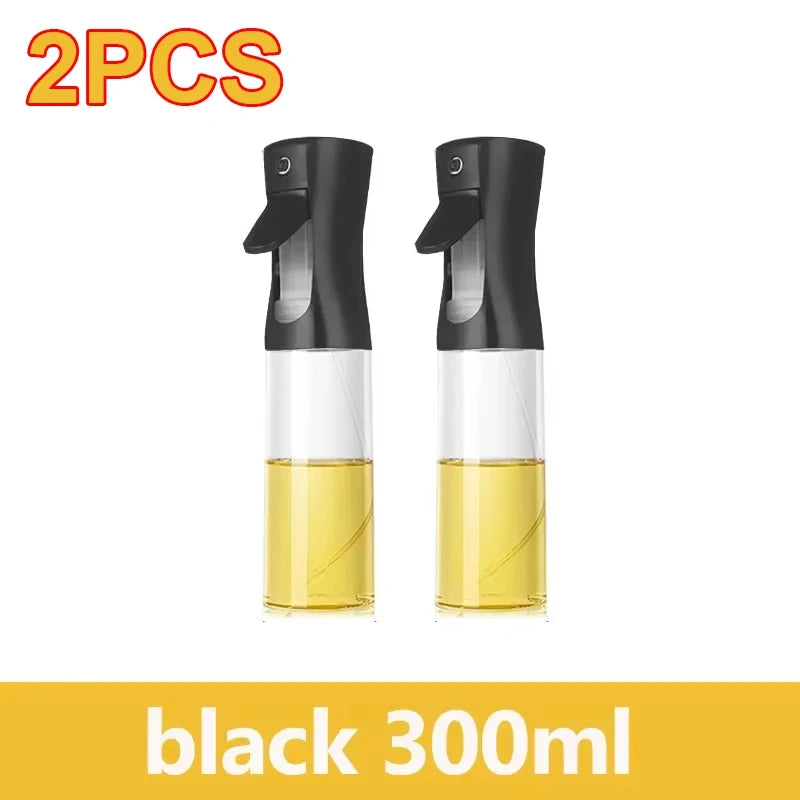 6.8 / 10.1 / 16.9 fl oz Oil Spray Plastic Household Kitchen Oil Bottle Or Oil Brush