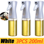 6.8 / 10.1 / 16.9 fl oz Oil Spray Plastic Household Kitchen Oil Bottle Or Oil Brush