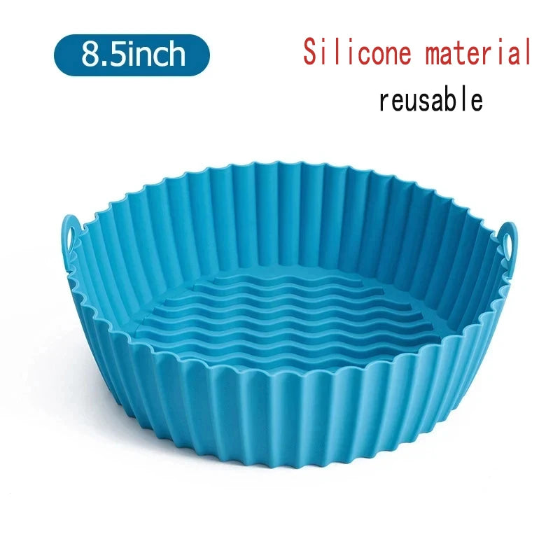 Air Fryer Disposable Paper Non-Stick Airfryer Baking Papers Round Liners Kitchen