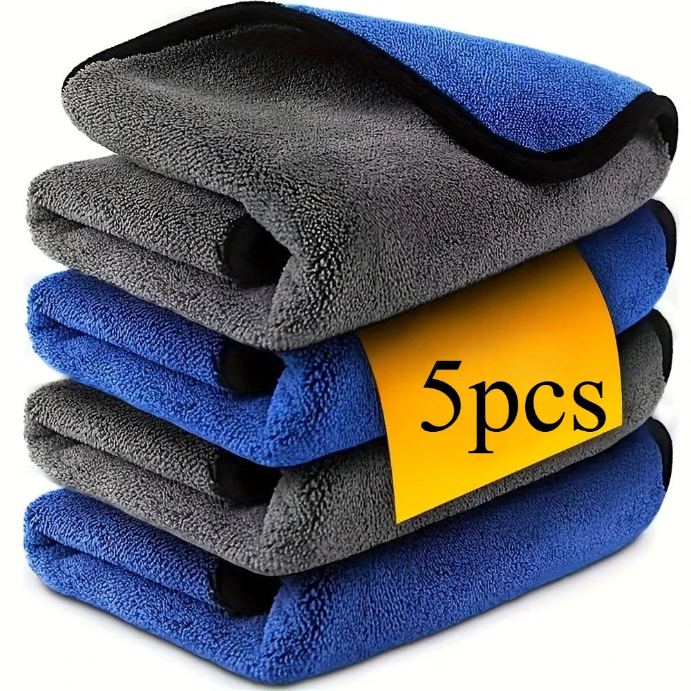 11.8 x 23.6 in Microfiber Car Cleaning Towels Soft Quick Drying