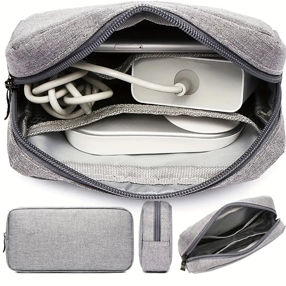 Travel Cable & Electronics Organizer Pouch