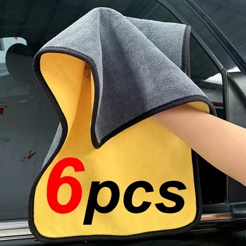 11.8 x 23.6 in Microfiber Car Cleaning Towels Soft Quick Drying