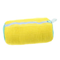 Durable Shoe Washing Machine Bag for All Types-Yellow with Blue Zipper, Ideal
