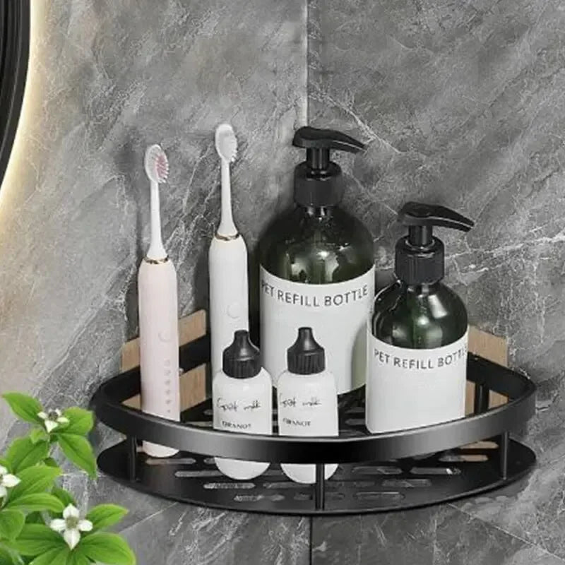 Wall-Mounted Bathroom Storage Shelf