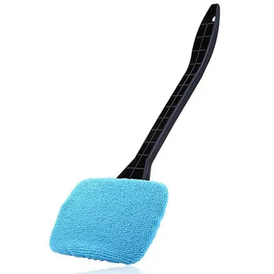 Extendable Car Windshield Cleaner with Washable Microfiber Pads