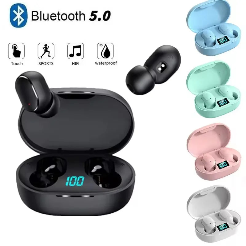Wireless Bluetooth Headphone Over Ear HIFI Music Stereo Headset Noise Reduction Sport Earphone With Mic For