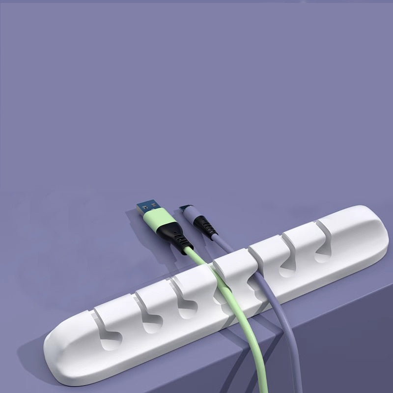 Cable Organizer Silicone Desk Cable Holder