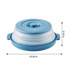 10.2 inch Microwave Plate Cover 2 In 1 as Splatter Guard Collapsible Lid