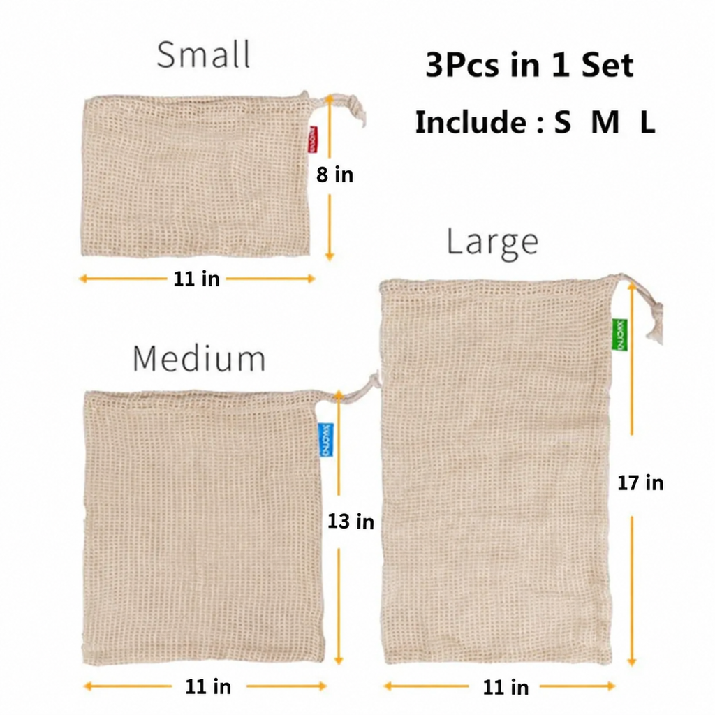 Reusable Mesh Produce Bags