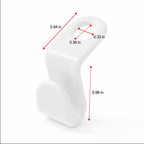 Cascading Hanger Connector Hooks — 10-Pack