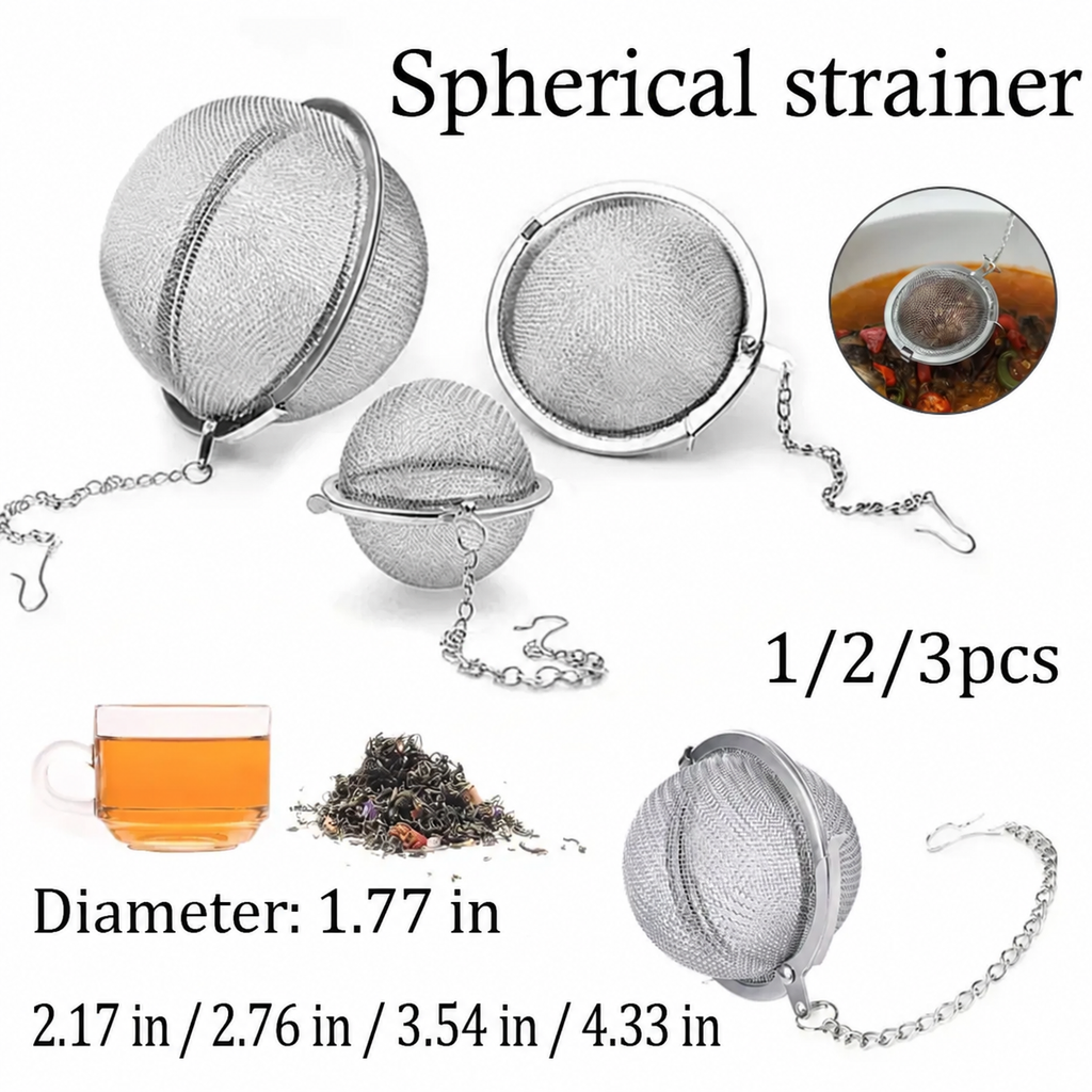 Stainless Steel Mesh Tea Infuser Balls