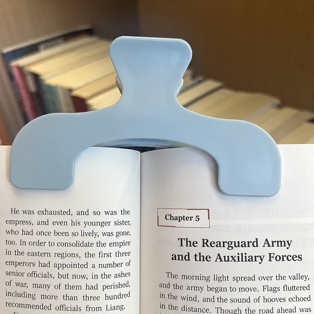 Book Page Holder Clip — Choice of Color