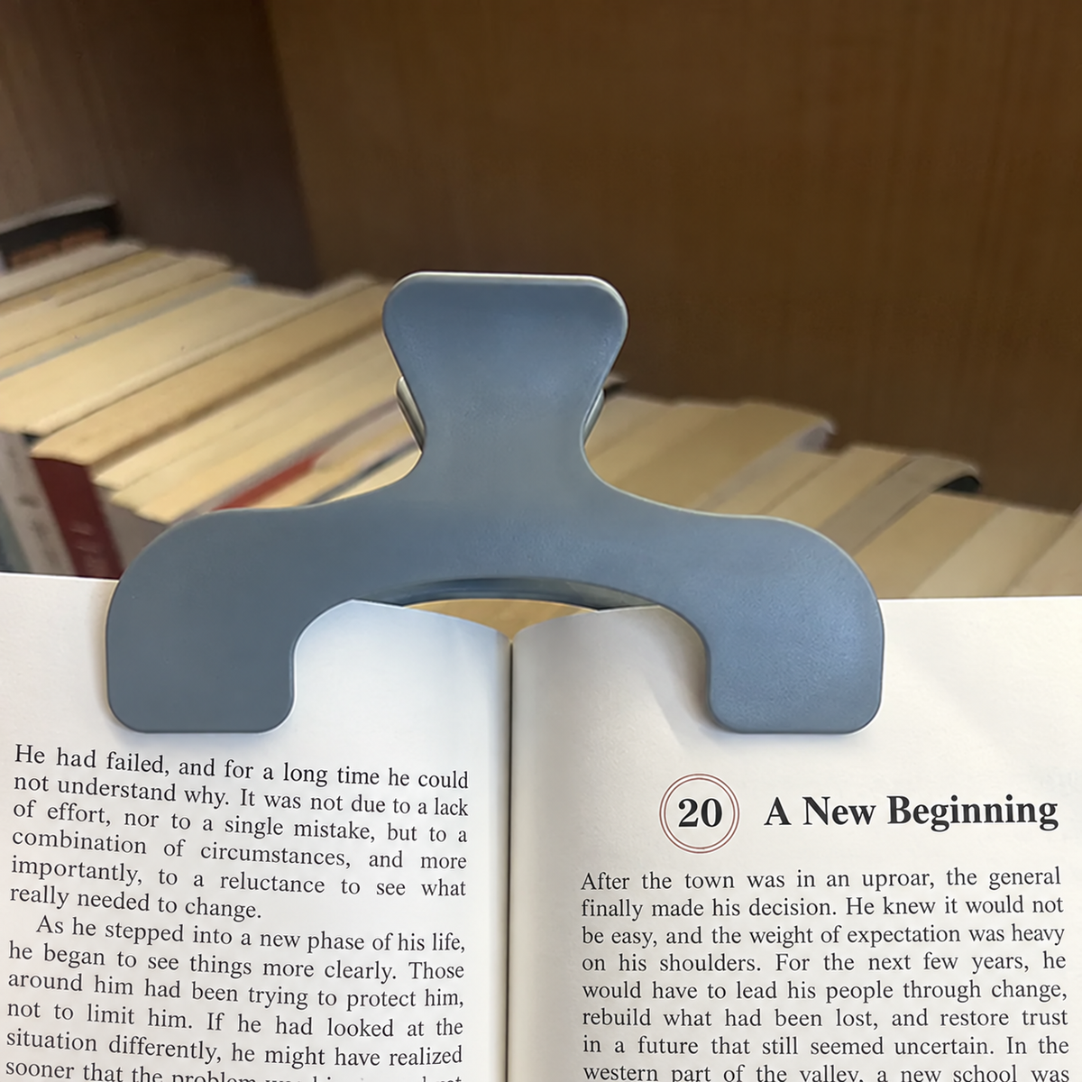 Book Page Holder Clip — Choice of Color