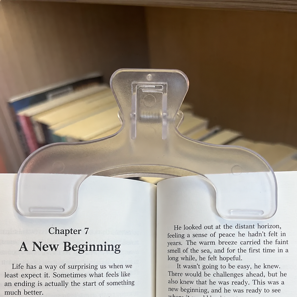 Book Page Holder Clip — Choice of Color