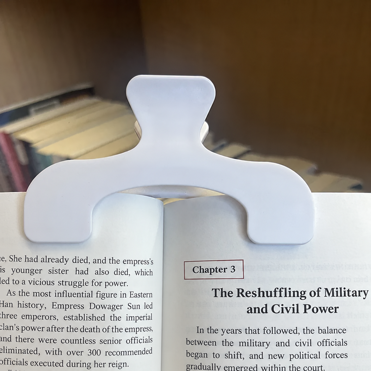 Book Page Holder Clip — Choice of Color