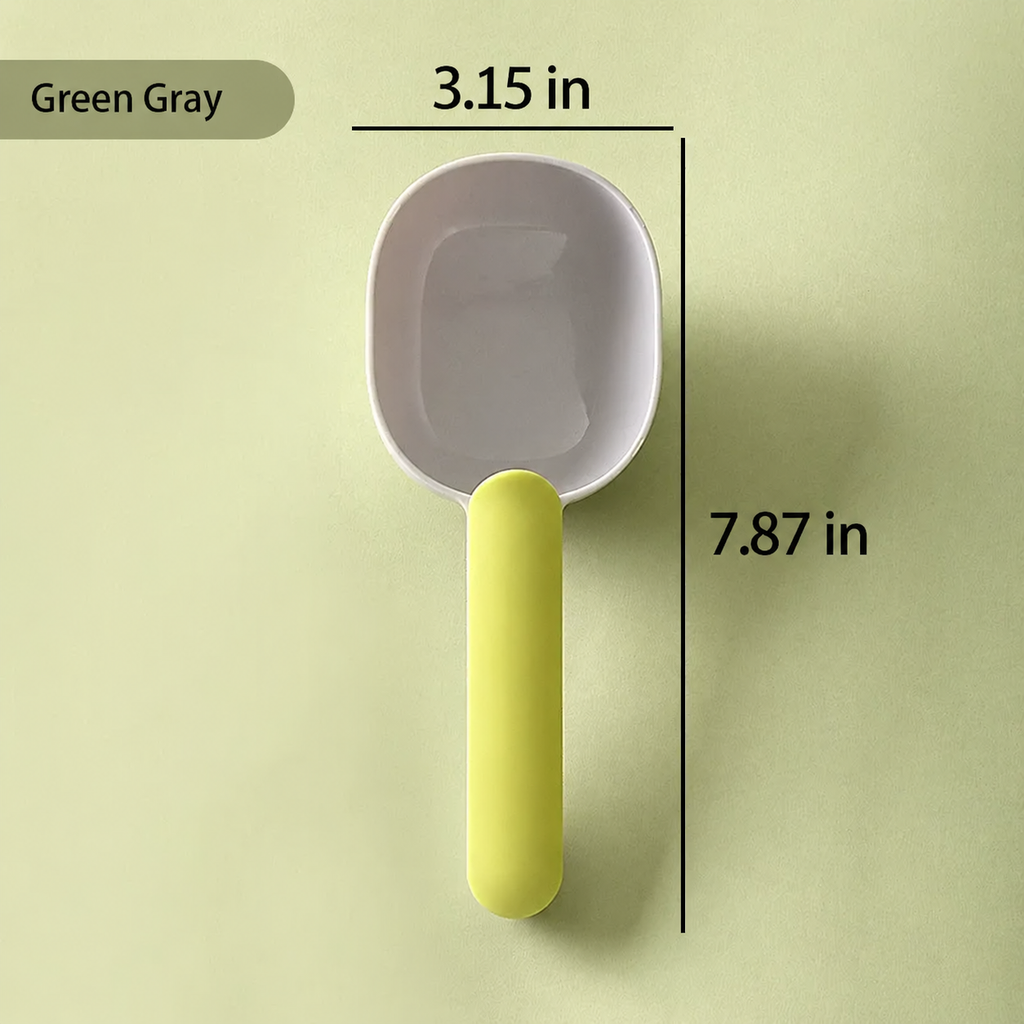 Pet Food Scoop With Clip Handle Multi - Purpose Pet Supplies Spoon Dog Cat Shovel