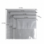 Dust Bag Handbag Moisture-proof Bundle Pocket Transparent Drawstring Storage Bag