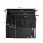 Dust Bag Handbag Moisture-proof Bundle Pocket Transparent Drawstring Storage Bag