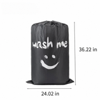 Household Laundry Bag Travel Storage Pouch Machine Washable Dirty Clothes Organizer