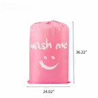 Household Laundry Bag Travel Storage Pouch Machine Washable Dirty Clothes Organizer