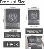 Drawstring Shoe Storage Bags — 5 or 10 Pack