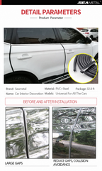 6.6 / 16.4 / 32.8 ft Car Door Seal Edge Protector Auto Sealing Tape Strips Guard Trim