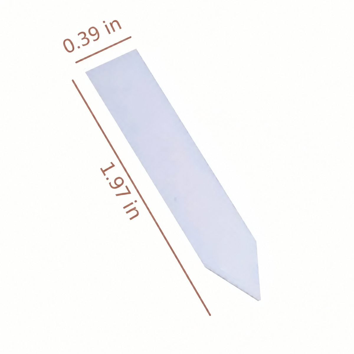 Plastic Garden Plant Labels — 100 Pack