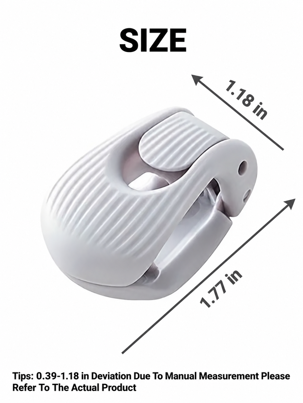 Pin-Free Duvet Cover Clips — Set of 6