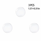 Door Knob Wall Shield Clear Soft Rubber Stopper Handle Bumper Mute Stickers Protector