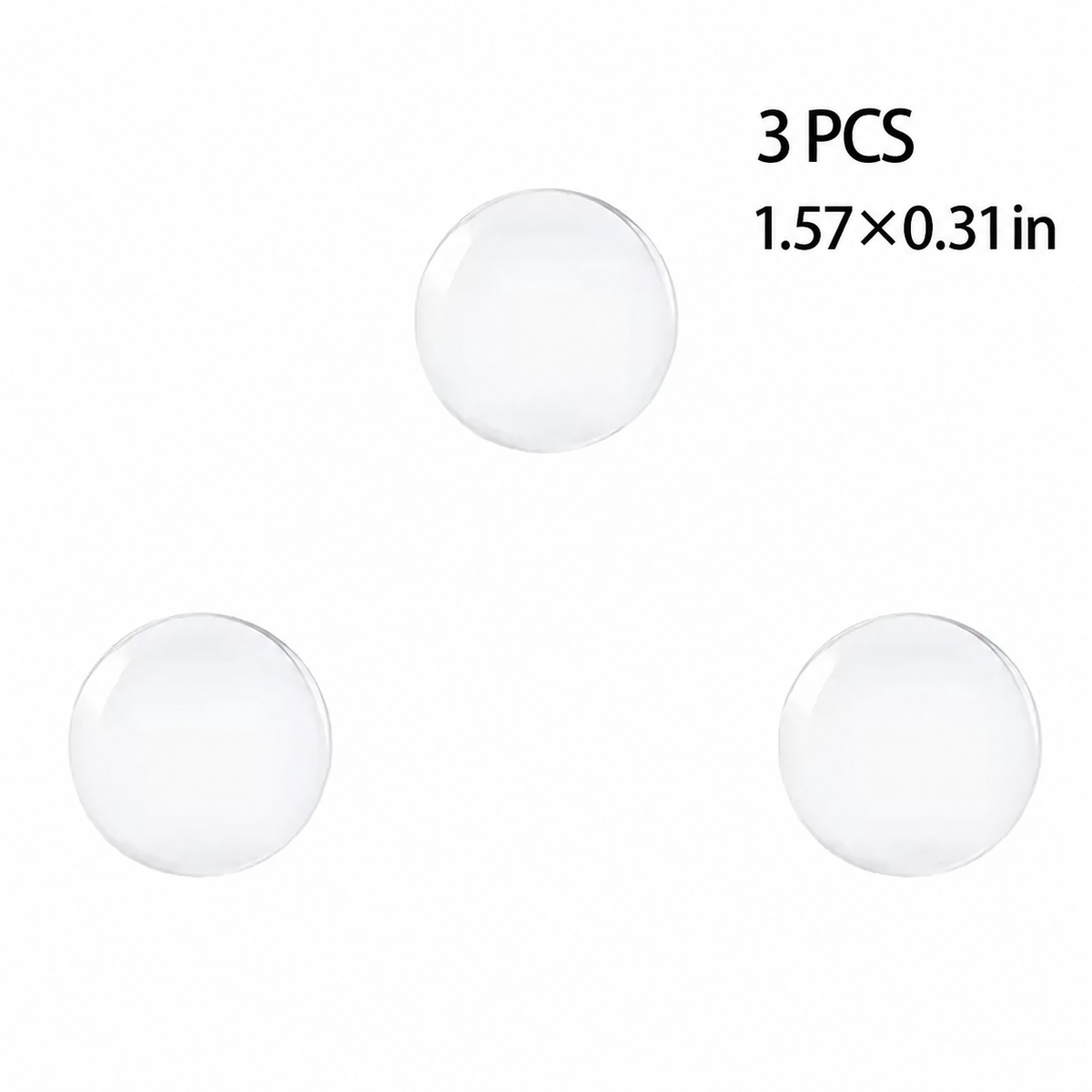 Door Knob Wall Shield Clear Soft Rubber Stopper Handle Bumper Mute Stickers Protector