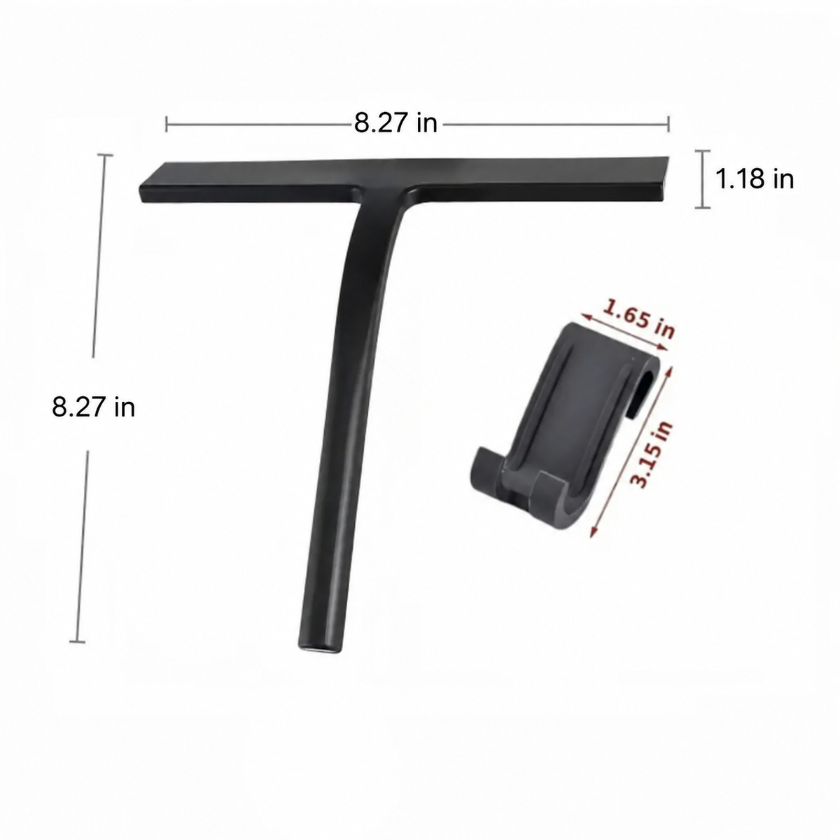 Bathroom Shower Squeegee Household Glass Wiper Window Mirror Silicone Scraper Doors