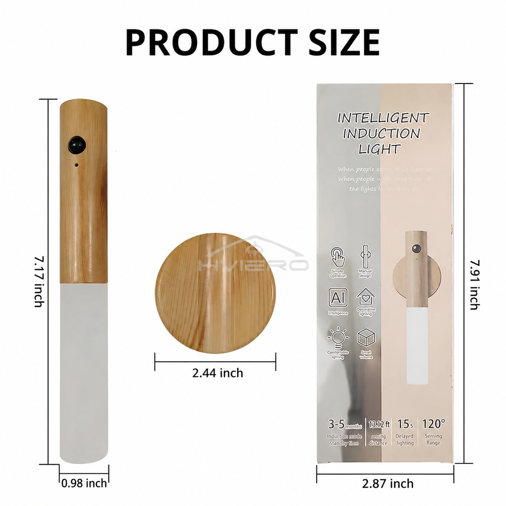 Product details in English and US units