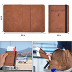 Passport Holder for Travel Essentials Wallet Cover Case for Accessories, Book Holders